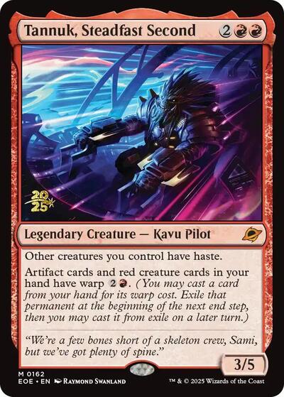 Tannuk, Steadfast Second (Promos: Prerelease Cards) Near Mint Foil