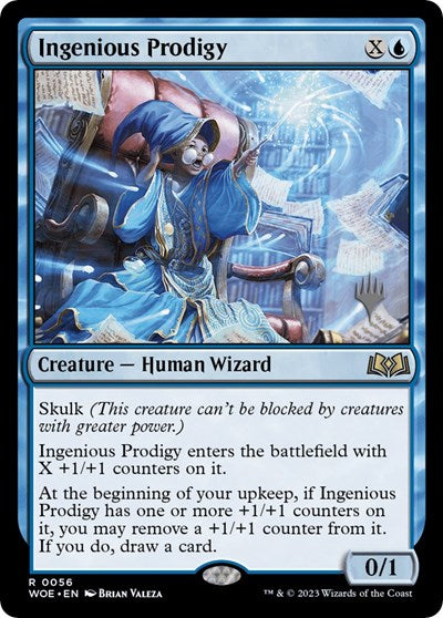 Ingenious Prodigy (Promo Pack: Wilds of Eldraine) Near Mint