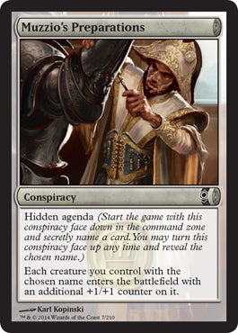 Muzzio's Preparations (Conspiracy) Light Play Foil