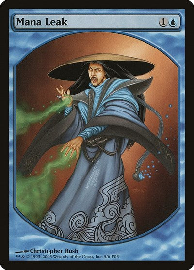 Mana Leak (Promos: Magic Player Rewards) Heavy Play