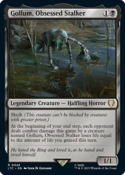 Gollum, Obsessed Stalker (Commander: The Lord of the Rings: Tales of Middle-earth) Light Play