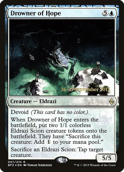 Drowner of Hope (Promos: Prerelease Cards) Near Mint Foil