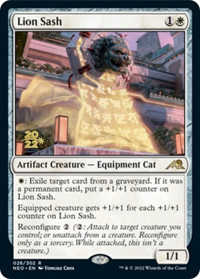 Lion Sash (Promos: Prerelease Cards) Near Mint Foil