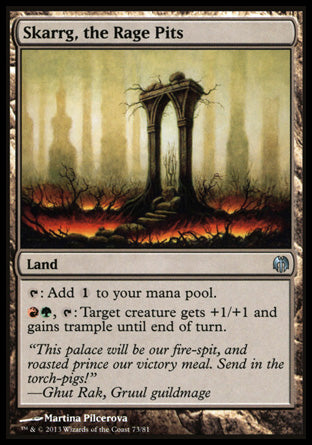 Skarrg, the Rage Pits (Duel Decks: Heroes vs Monsters) Near Mint