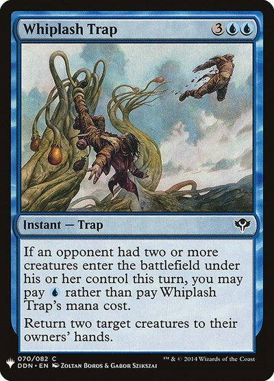 Whiplash Trap (Mystery Booster) Near Mint