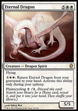 Eternal Dragon (Commander 2013 Edition) Medium Play