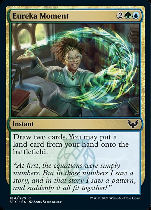 Eureka Moment (Strixhaven) Medium Play Foil