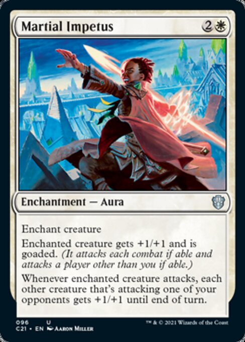 Martial Impetus (Commander 2021 Strixhaven) Light Play