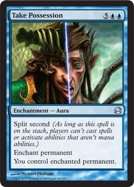 Take Possession (Modern Masters) Light Play Foil