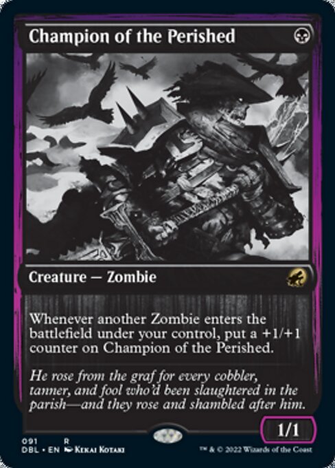 Champion of the Perished (Innistrad: Double Feature) Near Mint Foil