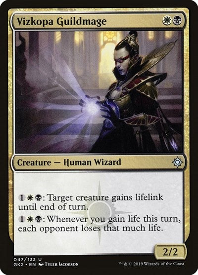 Vizkopa Guildmage (Ravnica Allegiance: Guild Kits) Medium Play