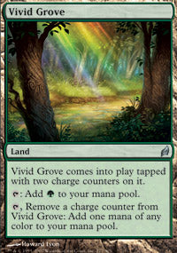 Vivid Grove (Lorwyn) Medium Play Foil
