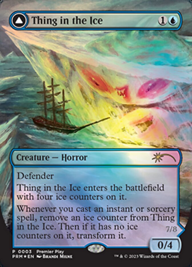 Thing in the Ice (Promos: Pro Tour) Near Mint Foil