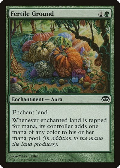 Fertile Ground (Planechase) Light Play