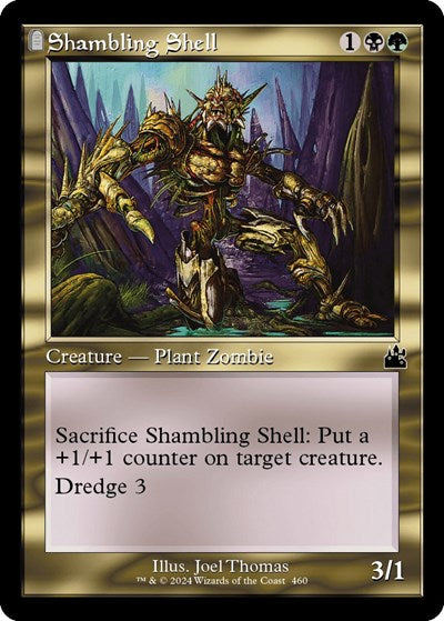 Shambling Shell (Retro Frame) (Ravnica Remastered) Light Play