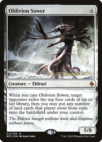 Oblivion Sower (Promos: Prerelease Cards) Light Play Foil
