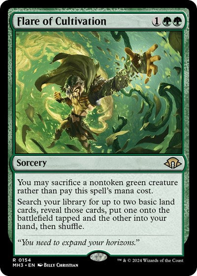 Flare of Cultivation (Modern Horizons 3) Light Play Foil