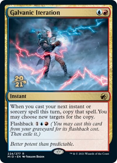 Galvanic Iteration (Promos: Prerelease Cards) Light Play Foil