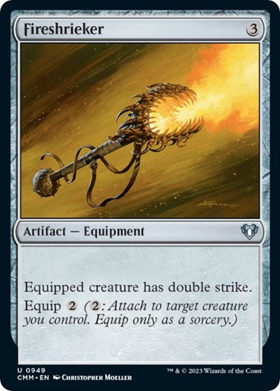 Fireshrieker (Commander Masters) Near Mint