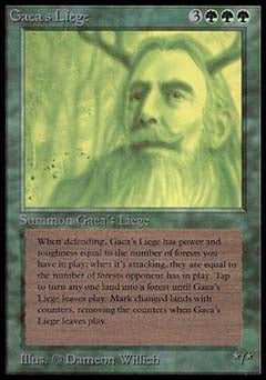 Gaea's Liege (Beta) Near Mint
