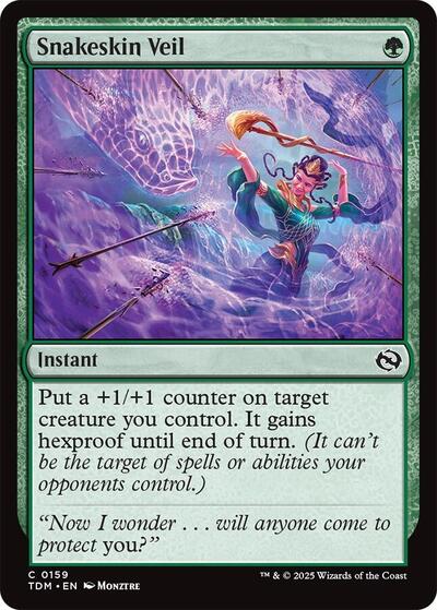 Snakeskin Veil (Tarkir: Dragonstorm) Near Mint
