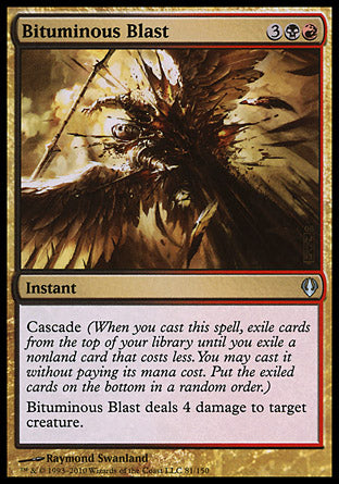 Bituminous Blast (Archenemy) Medium Play