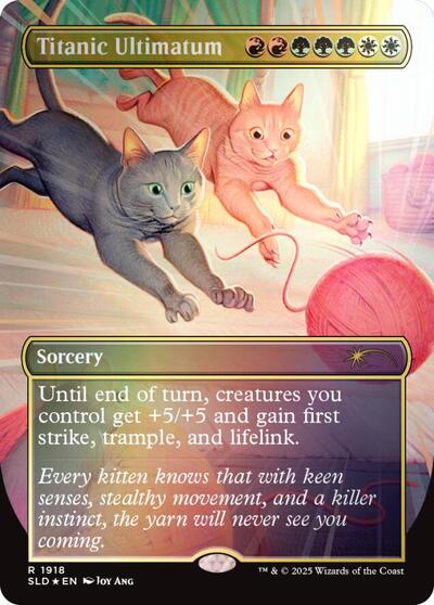 Titanic Ultimatum 1918 Rainbow Foil|0|0|0.00