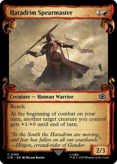 Haradrim Spearmaster Showcase Scrolls|5|0|0.00