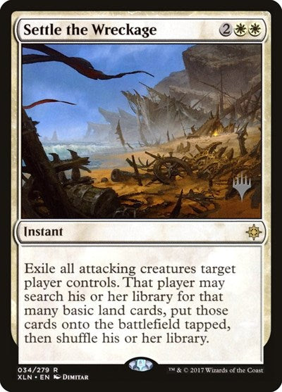 Settle the Wreckage (Promo Pack: Core Set 2020) Light Play Foil