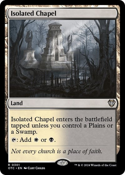 Isolated Chapel (Commander: Outlaws of Thunder Junction) Near Mint