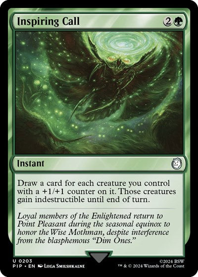 Inspiring Call (Universes Beyond: Fallout) Light Play Foil