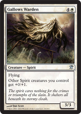 Gallows Warden (Innistrad) Medium Play Foil