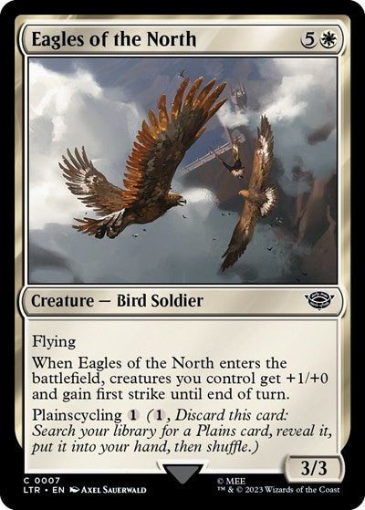 Eagles of the North (Universes Beyond: The Lord of the Rings: Tales of Middle-earth) Near Mint Foil