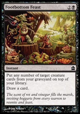 Footbottom Feast (Commander) Medium Play