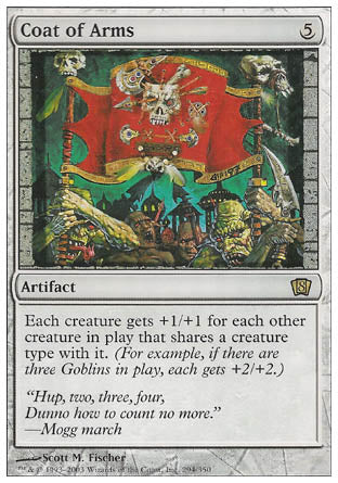 Coat of Arms (8th Edition) Medium Play Foil