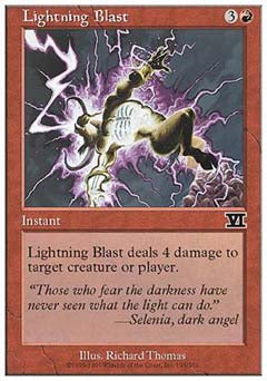 Lightning Blast (Classic 6th Edition) Medium Play