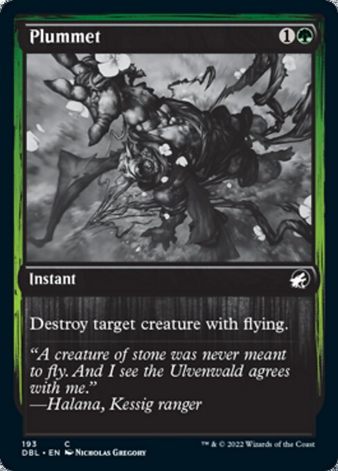Plummet (Innistrad: Double Feature) Light Play Foil