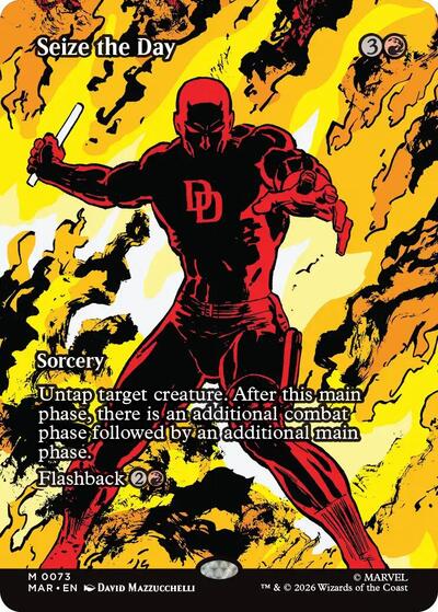 Seize the Day (Borderless) (Marvel Eternal-Legal) Near Mint Foil