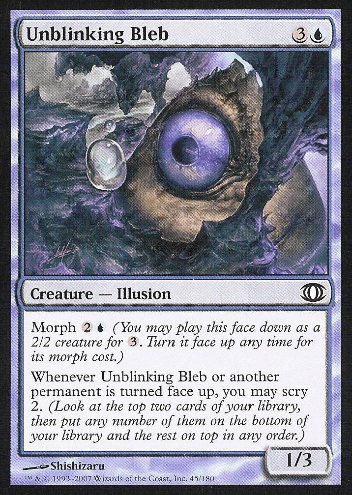 Unblinking Bleb (Futuresight) Heavy Play Foil