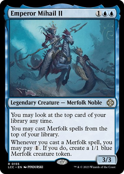 Emperor Mihail II (Commander: The Lost Caverns of Ixalan) Light Play