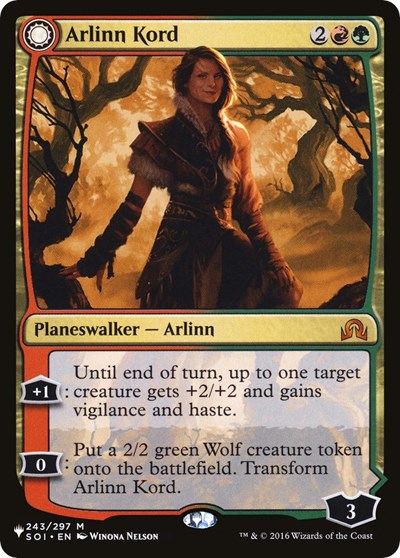 Arlinn Kord (Secret Lair Commander: From Cute to Brute) Light Play