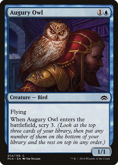 Augury Owl (Planechase Anthology) Near Mint