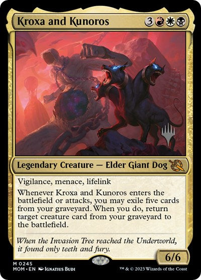 Kroxa and Kunoros (Promo Pack: March of the Machine) Near Mint