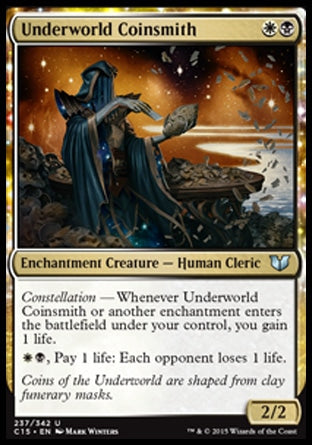 Underworld Coinsmith (Commander 2015) Light Play