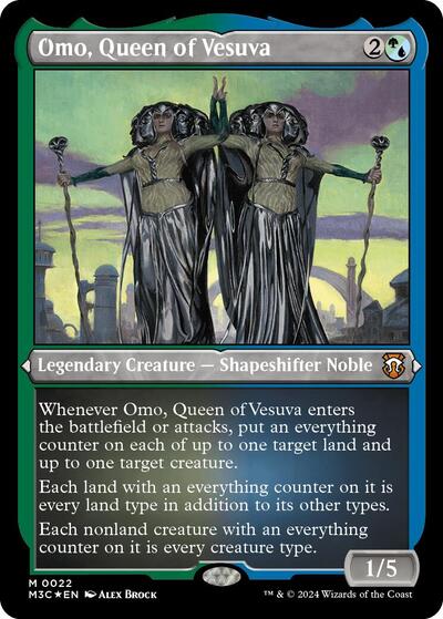 Omo Queen of Vesuva Foil Etched|0|0|0.00