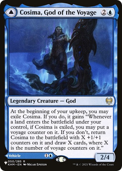 Cosima, God of the Voyage (Secret Lair Commander: From Cute to Brute) Light Play