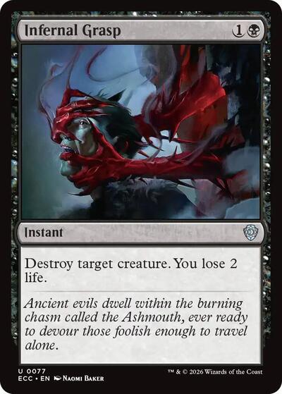 Infernal Grasp (Commander: Lorwyn Eclipsed) Near Mint