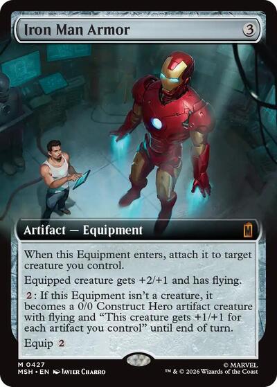 Iron Man Armor (Extended Art) (Marvel Super Heroes) Near Mint