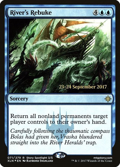 River's Rebuke (Promos: Prerelease Cards) Near Mint Foil
