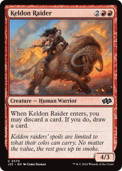 Keldon Raider (Foundations Jumpstart) Medium Play